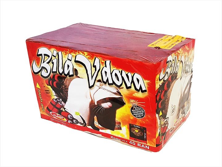 Bílá vdova 40 ran / multikalibr + fontána