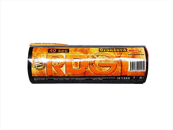 Ruční dýmový granát oranžový 