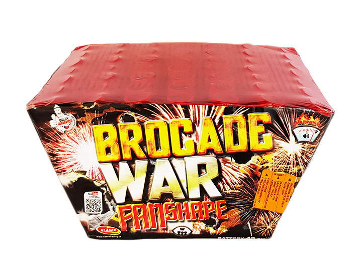 Brocade war  49 ran / 25mm – fan shape